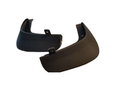 GM Rear Molded Splash Guards in Black 93743920