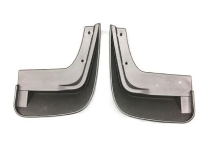 GM Splash Guards - Molded,Rear Set,Note:5 Door,Black 93745069