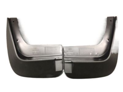 GM Splash Guards - Molded,Rear Set,Note:5 Door,Black 93745069