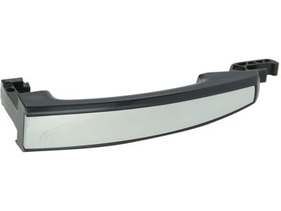GM Front and Rear Door Handles in Blue Ray Metallic with Chrome Strip 95107223
