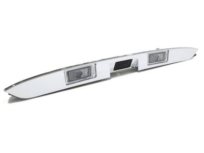 GM Liftgate Applique in Chrome with License Plate Lamp 95270111