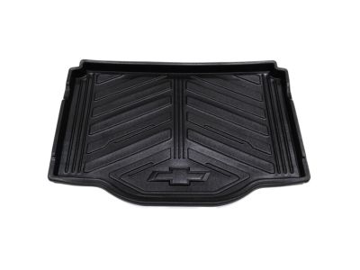 GM Premium All-Weather Cargo Area Tray in Jet Black with Bowtie Logo 95352480