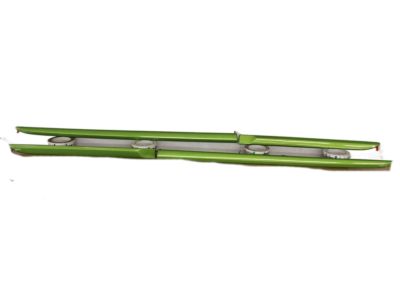 GM Front and Rear Smooth Door Moldings in Lime 95416966