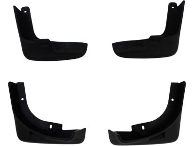 GM Molded Splash Guards in Black for Sedan 95489815