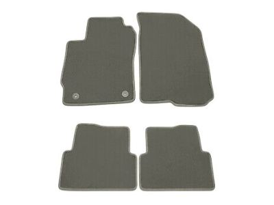 GM Front and Rear Carpeted Floor Mats in Dark Titanium 95903748