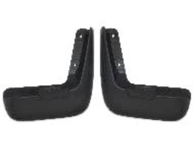 GM Rear Molded Splash Guards in Black for Hatchback 95936806