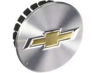 thumbnail image 2 of GM OEM Brushed Aluminum Wheel Center Cap – 2012-2013 Chevy Cruze, 22863942 2 of 5