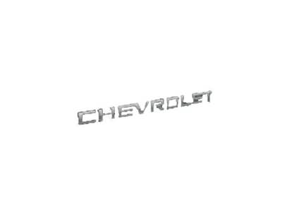 GM 19434727 Polished Stainless Steel CHEVROLET Tailgate Lettering by Putco® 19434727 GM Polished Stainless Steel CHEVROLET Tailgate Lettering by Putco® Product Photo 1 of 1