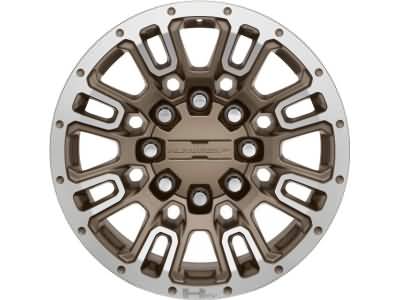 GM 18x9-Inch 8-Spoke Wheel in Tech Bronze with Machine Face 84828312