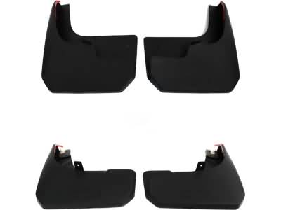 86517280 GM Front Splash Guards in Black Product Photo 3 of 6