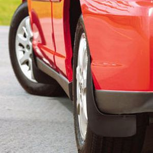 GM Splash Guards - Molded,Rear Set,Note:For Use on Malibu Maxx Model,Black 12499149