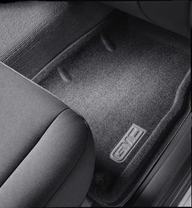 GM Floor Mats - Molded Carpet,Front and Rear,Note:GMC Logo,Crew Cab,Ebony 19158130