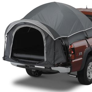 GM 12498948 Sport Tent,Note:Gray with Awning,Black and White GM Logo;