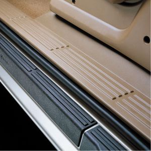 GM Door Step Shields ,Note:GM Logo,Regular Cab,Black 12496040