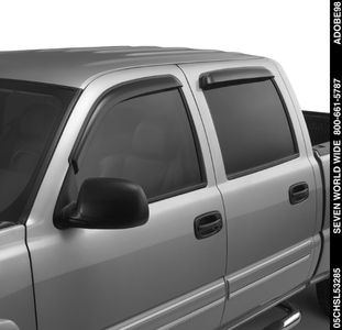 GM 12497163 Side Window Weather Deflector - Front and Rear Sets
