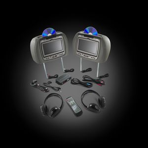 GM RSE - Head Restraint DVD System - Dual System 19154449