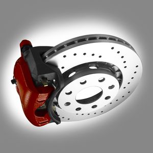 GM Brake Caliper, Left 96472374