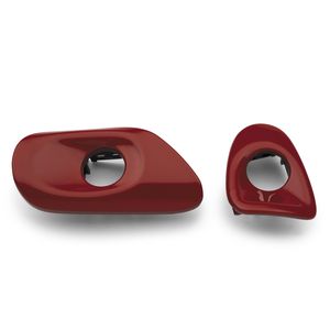 Pack of 2 GM Accessories 17803496 Front Door Lock Switch Bezels in Victory Red 