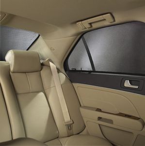 GM Sunshade Package - Side Rear,Color:Black 17802131