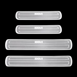 GM Door Sill Plates - Front and Rear Sets,Note:HHR Script,Satin Chrome 19170542