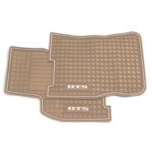 GM Floor Mats - Premium All Weather,Front,Note:DTS Logo,Cashmere 17800616