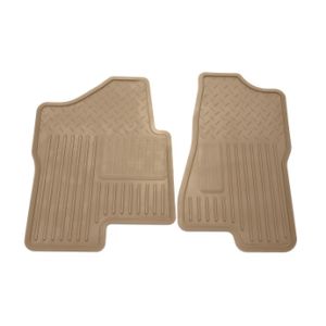 GM Floor Mats - Vinyl Replacement,Front,Material:Cashmere (31J,312,313) 10372596