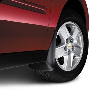 GM Front Molded Splash Guards in Black 12498916