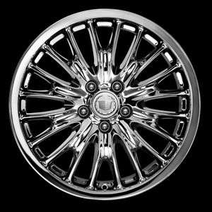 GM 18x8-Inch Cast Aluminum 10-Spoke Wheel in Chrome 19301373