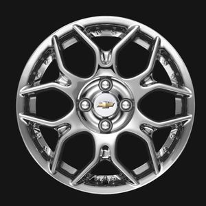 GM 16x6-Inch Aluminum 6-Split-Spoke Wheel in Chrome 19301371