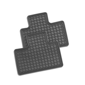 GM Rear All-Weather Floor Mats in Pewter 12499086