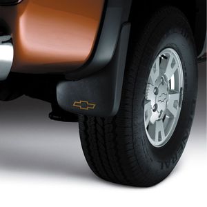 GM Molded Splash Guards in Gray with Bowtie Logo 12499692