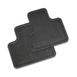 GM Rear Carpeted Floor Mats in Ebony 15229703