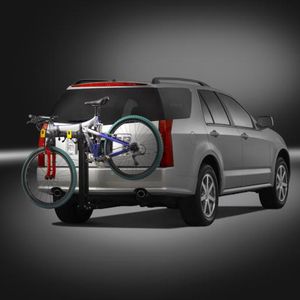 GM Hitch-Mounted 4 Bike Bicycle Carrier 12499172