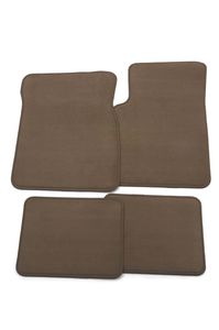 GM Front and Rear Carpeted Floor Mats in Cocoa 25839550