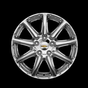 GM 17x6.5-Inch Aluminum 9-Spoke Wheel in Chrome 19301356