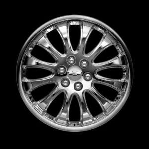 GM 22x9-Inch Aluminum 12-Spoke Wheel in Chrome 19300909