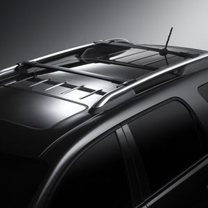 GM Removable Roof Rack Cross Rails in Black 12499868