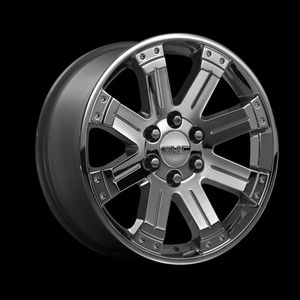 GM 20x8.5-Inch Cast Aluminum 8-Spoke Wheel in Chrome 19301347