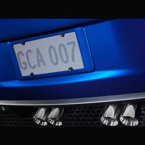 GM License Plate Holder - Rear,Color:Blue (19U) 12499515