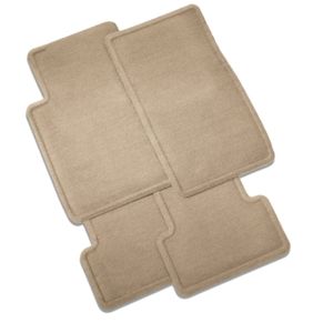 GM Front and Rear Carpet Floor Mats in Cashmere 25993153