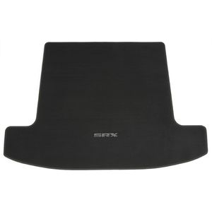 GM Cargo Area Carpeted Mat in Black with SRX Logo 22743029