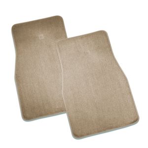 GM Front Carpeted Floor Mats in Beige 12344136