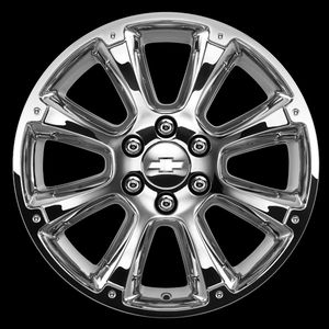 GM 22x9-Inch Aluminum 8-Spoke Wheel in Chrome 19301335