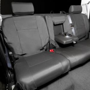 GM Rear Split Bench Seat Cover Set in Ebony 19156141
