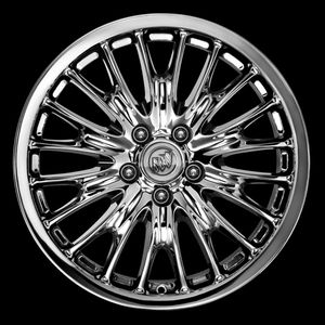 GM 18x7.5-Inch Aluminum 10-Split-Spoke Wheel in Chrome 19302860