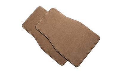 GM Front Carpeted Floor Mats in Beige 12344136