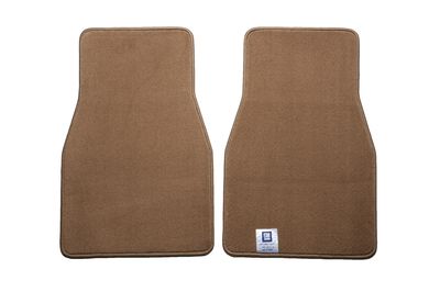 GM Front Carpeted Floor Mats in Beige 12344136