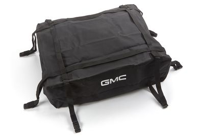 GM Roof-Mounted Luggage Carrier in Black with GMC Logo 12497159