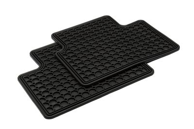 GM Rear All-Weather Floor Mats in Ebony 12498594