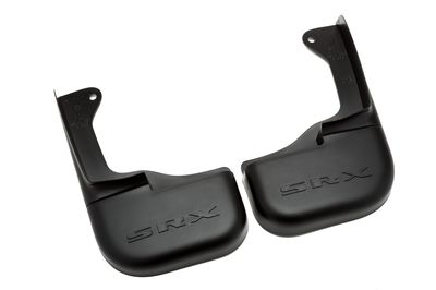 GM Front Molded Splash Guards in Black 12498913